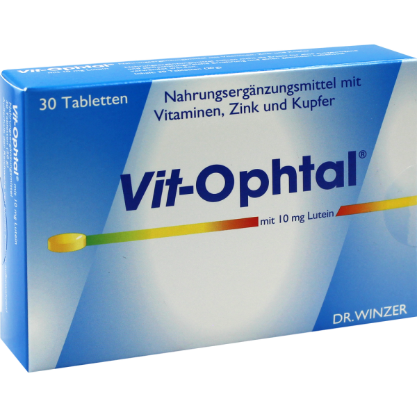 VIT OPHTAL mit 10 mg Lutein Tabletten