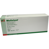 MOLLELAST Binden 6 cmx4 m weiß