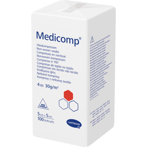 MEDICOMP Vlieskomp.unsteril 5x5 cm