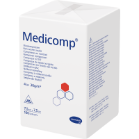 MEDICOMP Vlieskomp.unsteril 7,5x7,5 cm