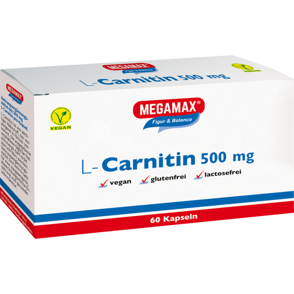 MEGAMAX L-Carnitin 500 mg Kapseln