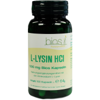 L-LYSIN HCL 500 mg Bios Kapseln