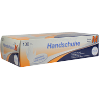 HANDSCHUHE Einmal Vinyl gepudert M