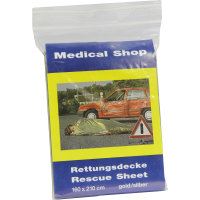 RETTUNGSDECKE YPSISAVE 160x210 cm gold/silber