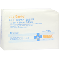 MULLKOMPRESSEN 10x10 cm unsteril 8fach