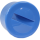 PROTHESENBEHÄLTER Kunststoff mit Deckel blau