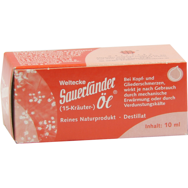 SAUERLÄNDER 15 Kräuter Öl