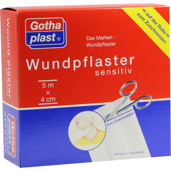 GOTHAPLAST Wundpfl.sensitiv 4 cmx5 m