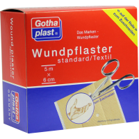 GOTHAPLAST Wundpfl.stand.6 cmx5 m Rolle