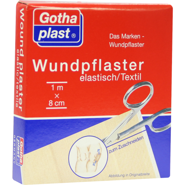 GOTHAPLAST Wundpfl.elast.8 cmx1 m geschnitten