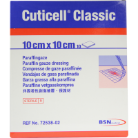 CUTICELL Classic Wundgaze 10x10 cm