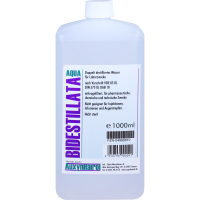 DESTILIERTES Wasser Bidest