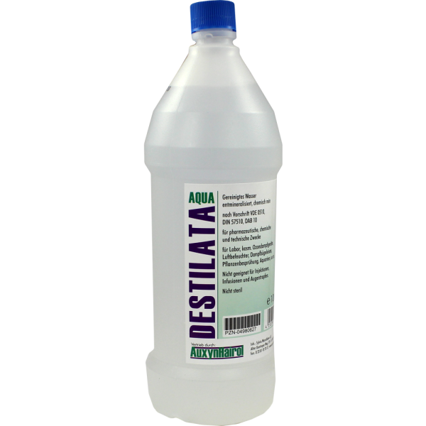 DESTILIERTES Wasser Aquadest