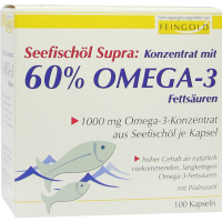SEEFISCHÖL Supra m.60% Omega-3-Fetts.Weichkaps.