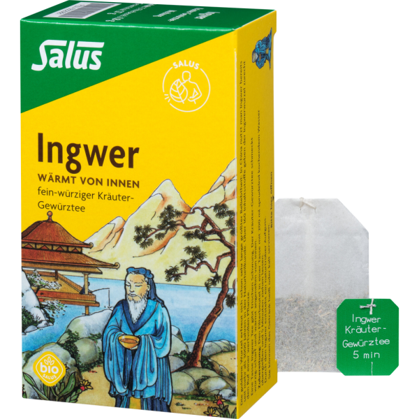 INGWER KRÄUTER-GEWÜRZTEE Salus Filterbeutel
