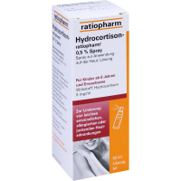 HYDROCORTISON-ratiopharm 0,5% Spray