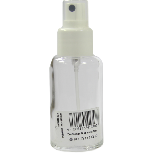 ZERSTÄUBER Glas 50 ml weiß