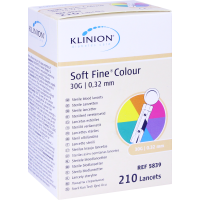 KLINION Soft fine colour Lanzetten 30 G