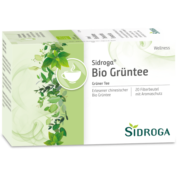 SIDROGA Wellness Grüntee Filterbeutel