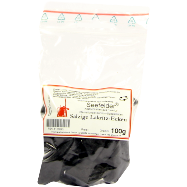 SEEFELDER salzige Lakritz-Ecken KDA