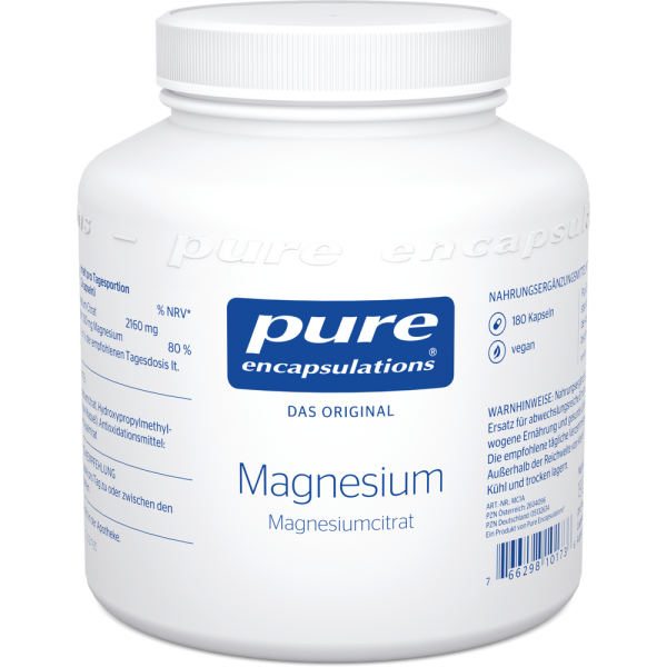 PURE ENCAPSULATIONS Magnesium Magn.Citrat Kapseln