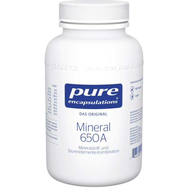 PURE ENCAPSULATIONS Mineral 650A Kapseln