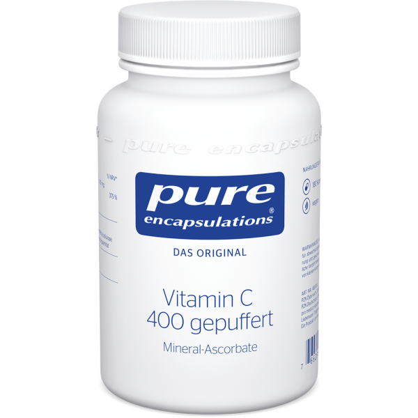 PURE ENCAPSULATIONS Vitamin C 400 gepuffert Kaps.