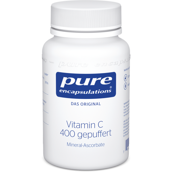 PURE ENCAPSULATIONS Vitamin C 400 gepuffert Kaps.