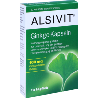 GINKGO 100 mg Alsivit Kapseln