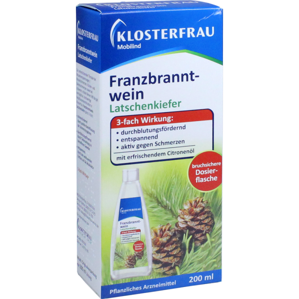 KLOSTERFRAU Franzbranntwein Latschenk.Dosierfl.