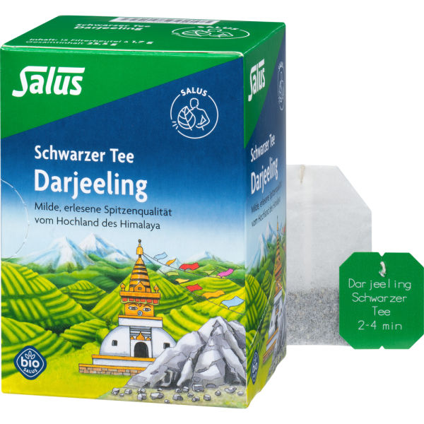 DARJEELING schwarzer Tee Bio Salus Filterbeutel