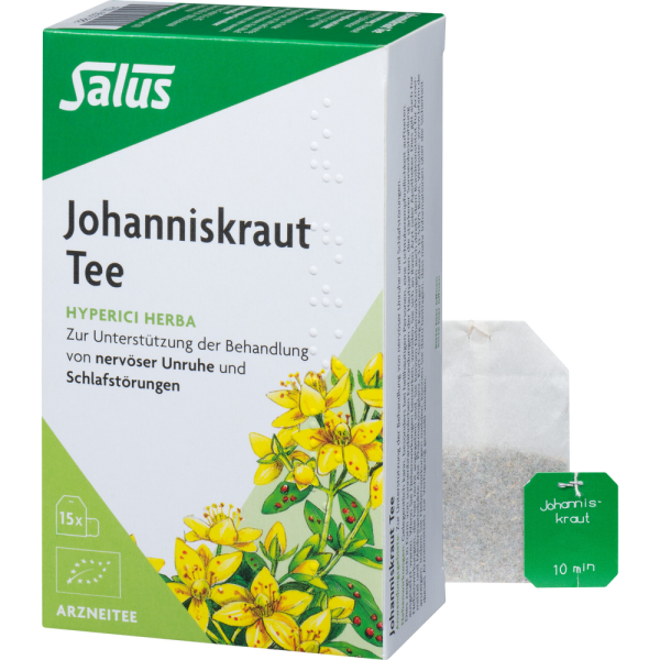 JOHANNISKRAUT ARZNEITEE Hyperici herba Salus Fbtl.