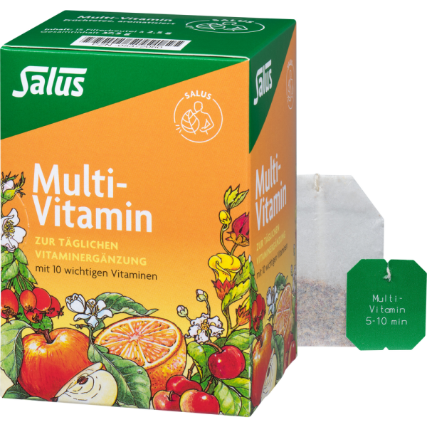 MULTI-VITAMIN FRÜCHTETEE m.natürl.Aroma Salus Fbtl