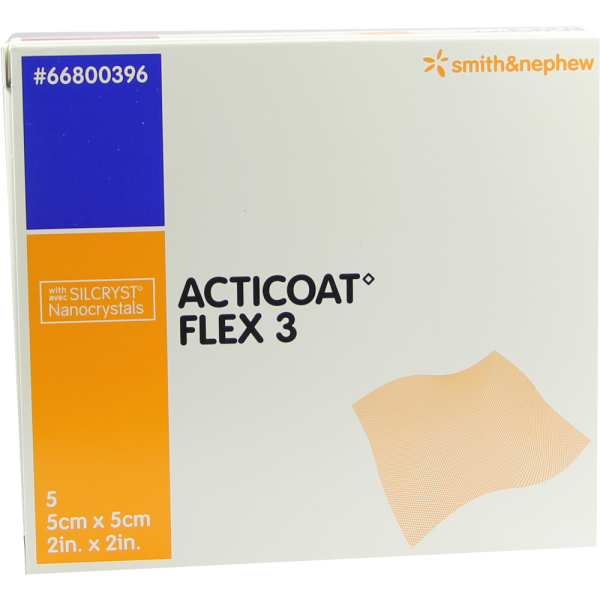 ACTICOAT Flex 3 5x5 cm Verband