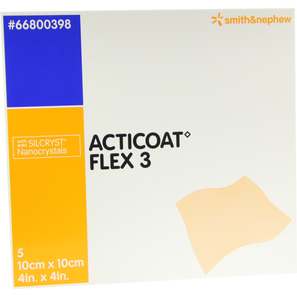 ACTICOAT Flex 3 10x10 cm Verband