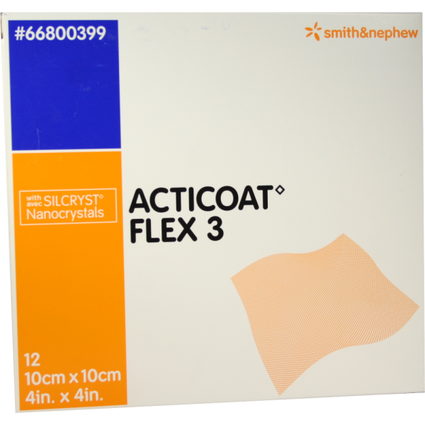 ACTICOAT Flex 3 10x10 cm Verband