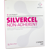 SILVERCEL non Adherent Kompressen 11x11 cm