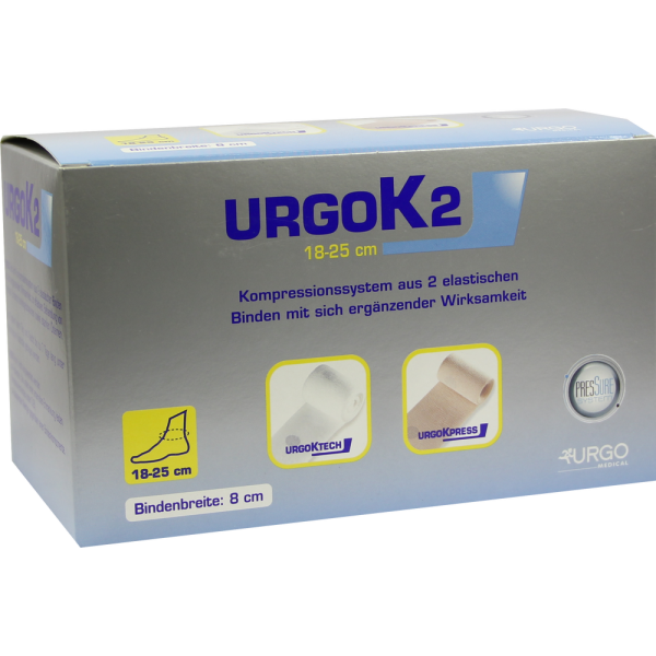 URGOK2 Kompr.Syst.8cm Knöchelumf.18-25cm