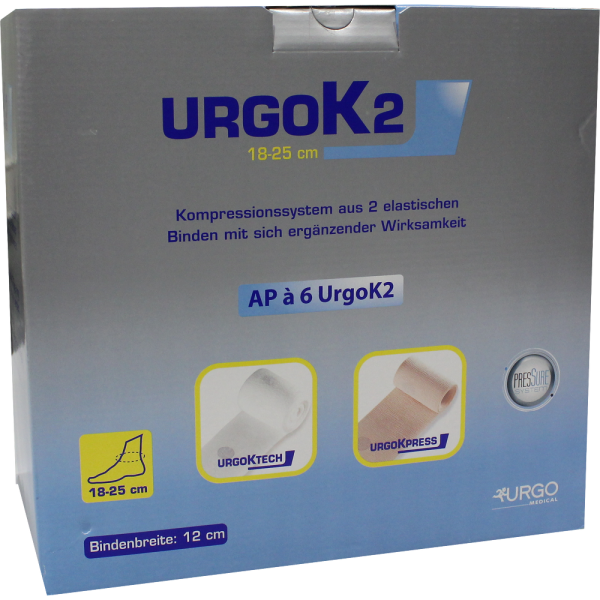 URGOK2 Kompr.Syst.12cm Knöchelumf.18-25cm