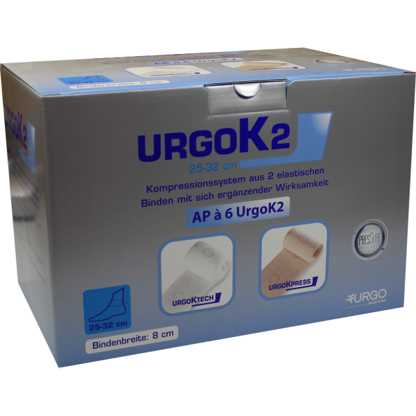 URGOK2 Kompr.Syst.8cm Knöchelumf.25-32cm