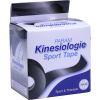 KINESIOLOGIE Sport Tape 5 cmx5 m schwarz