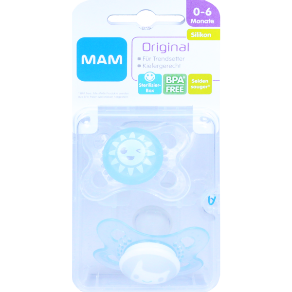 MAM Original Silikon 0-6 Monate