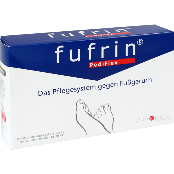FUFRIN PediFlex Pflegesyst.Socke+Salbe Gr.38-42