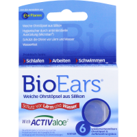 BIOEARS Silikon Ohrstöpsel antimikrobielle