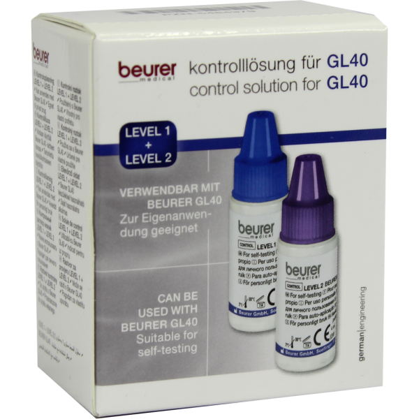 BEURER GL40 Kontrolllösung