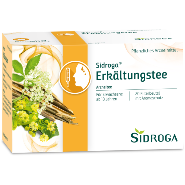 SIDROGA Erkältungstee Filterbeutel
