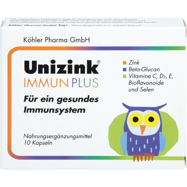 UNIZINK Immun Plus Kapseln