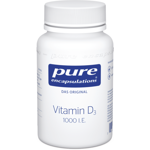 PURE ENCAPSULATIONS Vitamin D3 1000 I.E. Kapseln