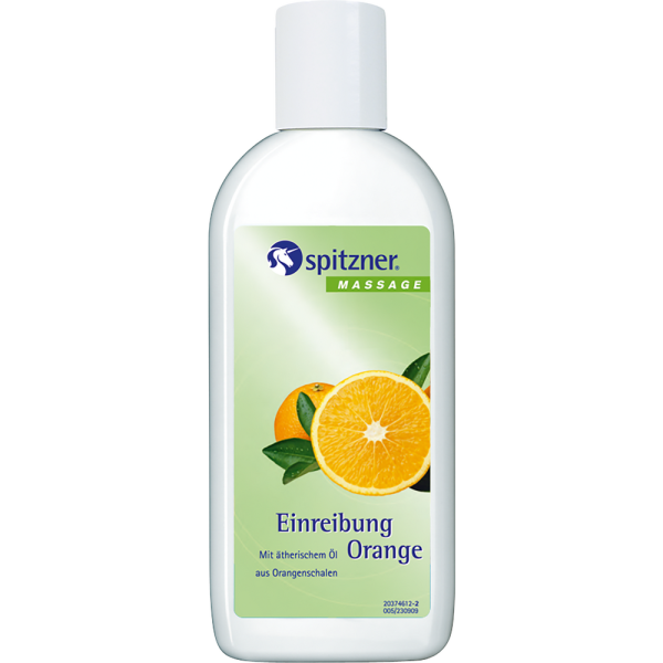 SPITZNER Massage Einreibung Orange