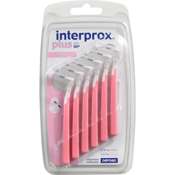 INTERPROX plus nano rosa Interdentalbürste
